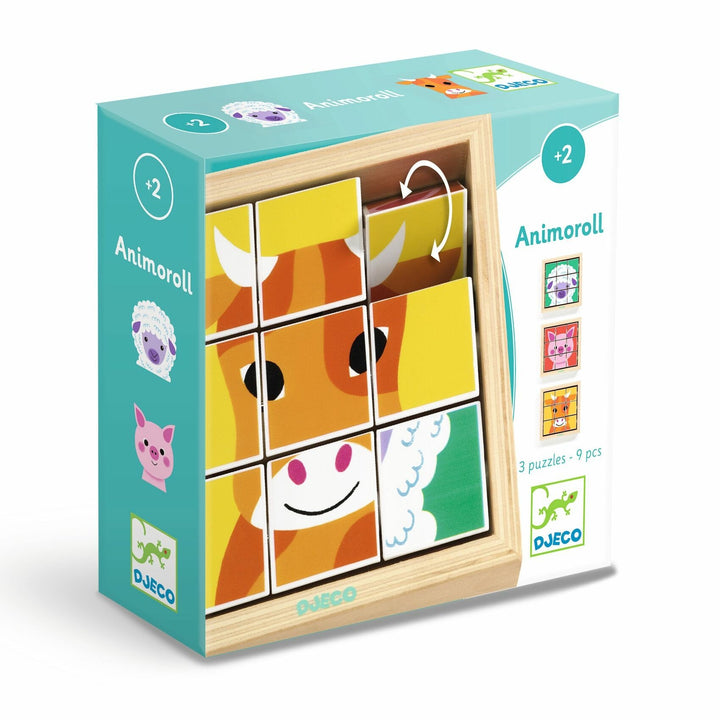 Wooden Puzzle Game - Farm (Animoroll)