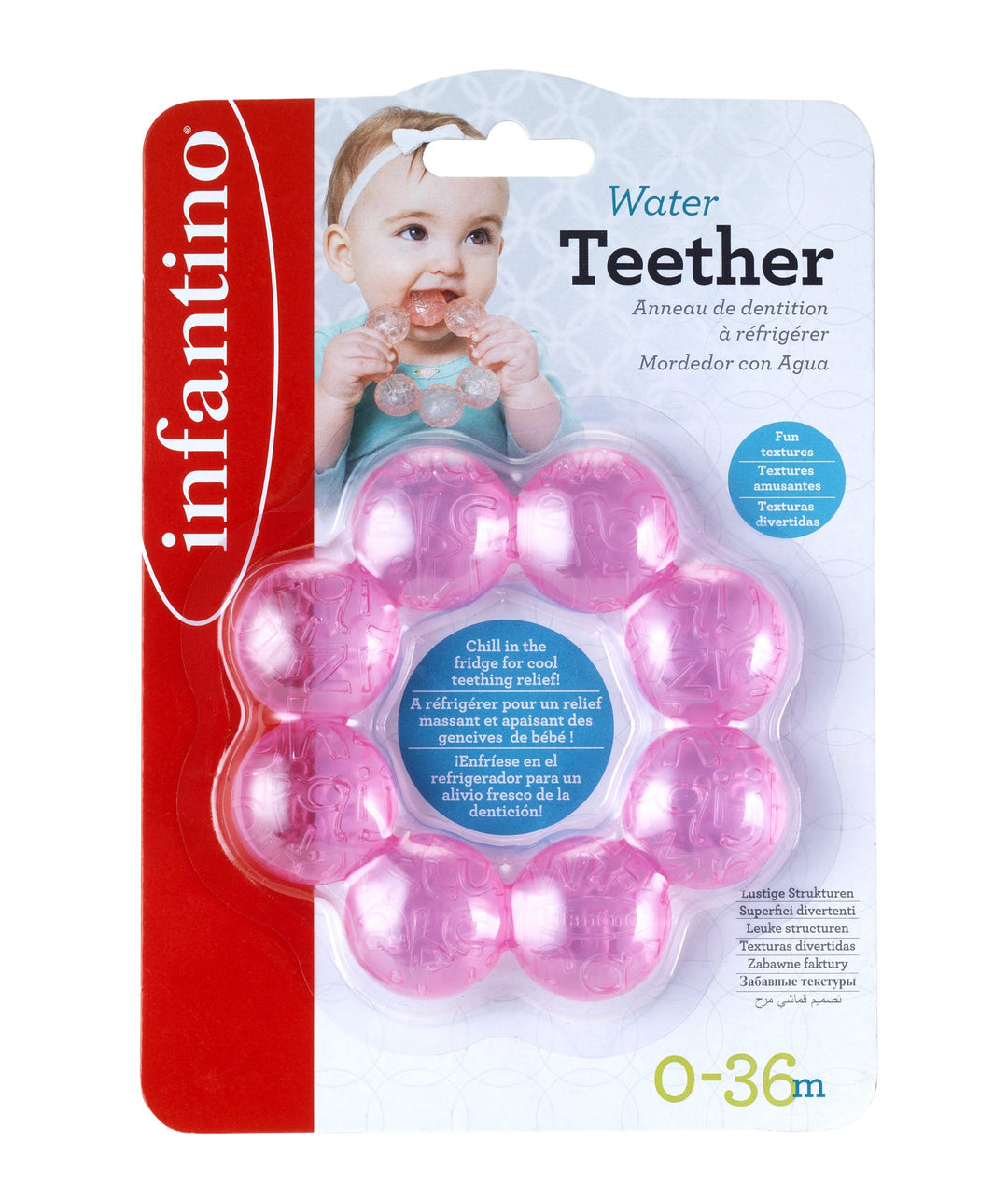 Water Teether - Pink