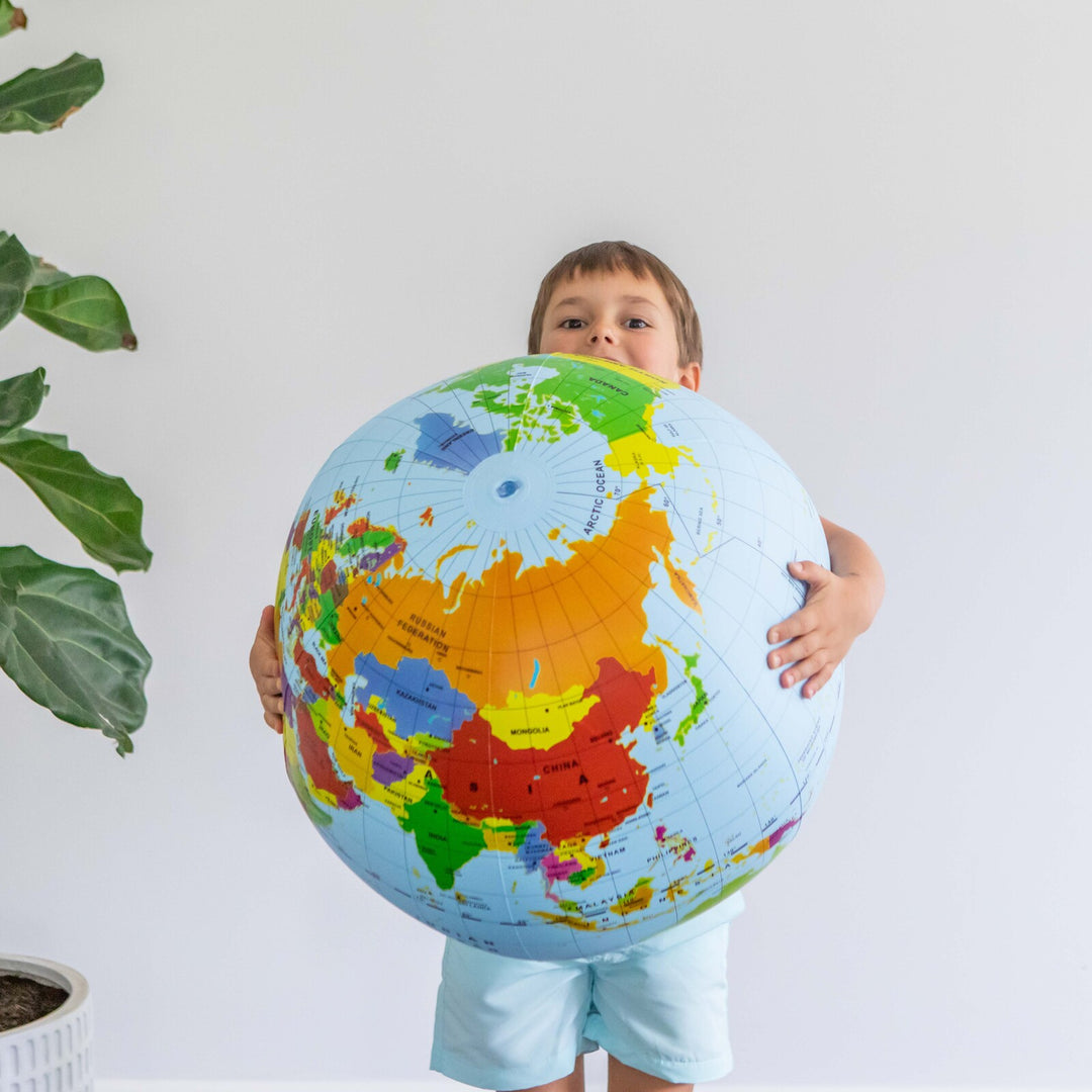 World Globe - Countries & Cities - 50cm