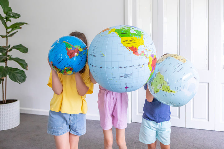 World Globe - Countries & Cities - 50cm