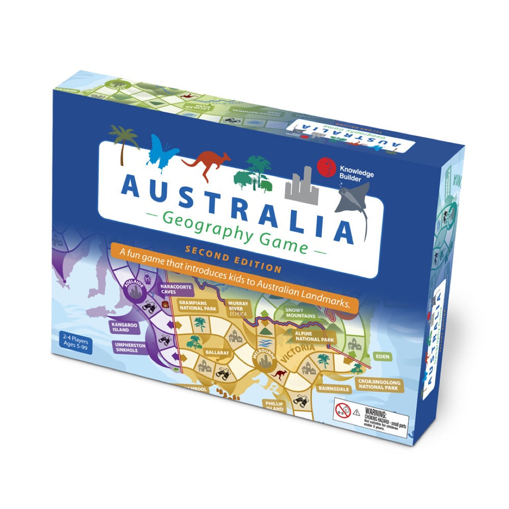 Australia Geography Game - Second Edition