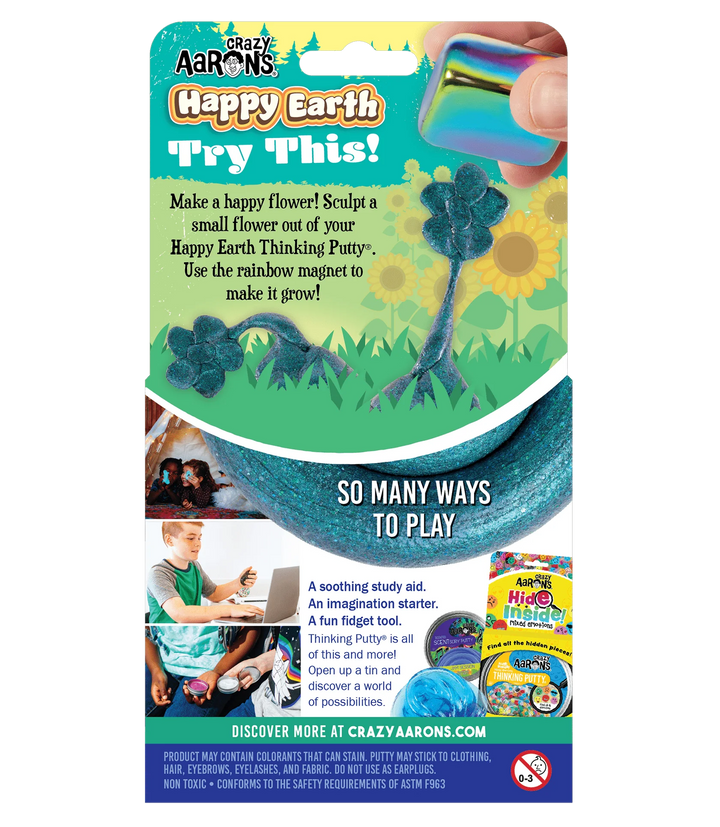 Thinking Putty - Large | Happy Earth Magnetic Storm