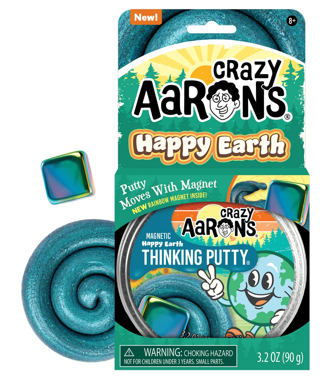 Thinking Putty - Large | Happy Earth Magnetic Storm