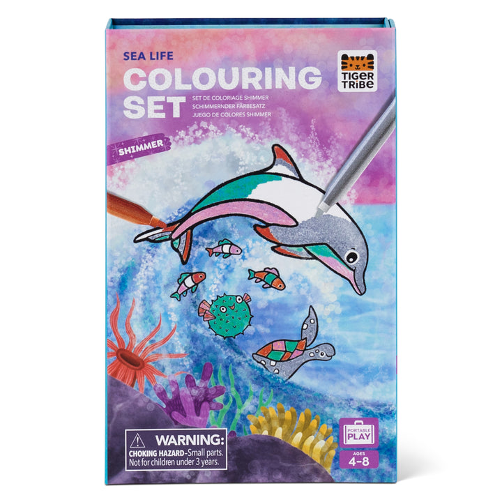 Colouring Set | Shimmer - Sea Life