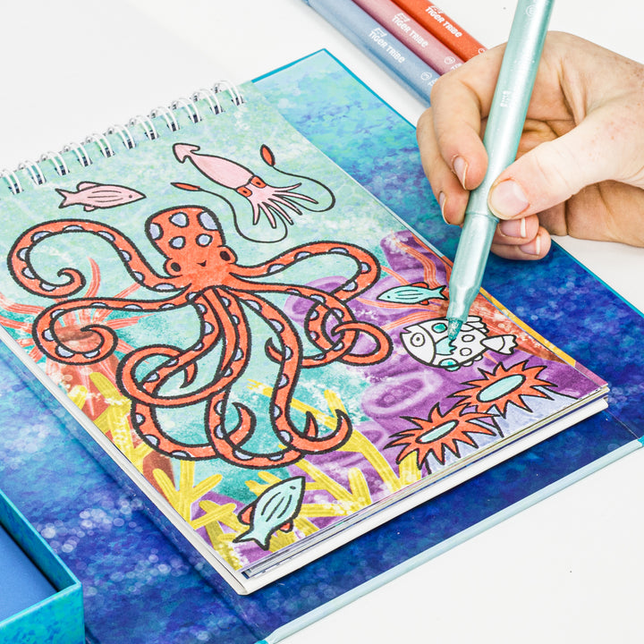 Colouring Set | Shimmer - Sea Life