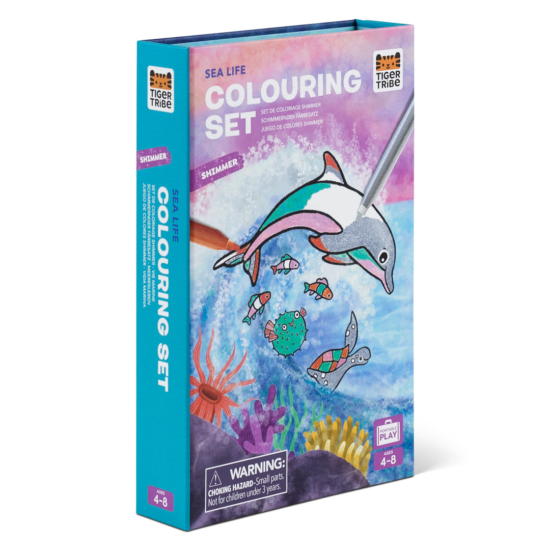 Colouring Set | Shimmer - Sea Life