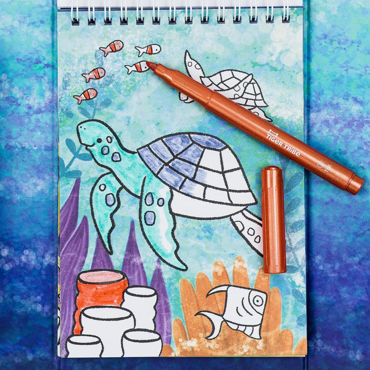 Colouring Set | Shimmer - Sea Life