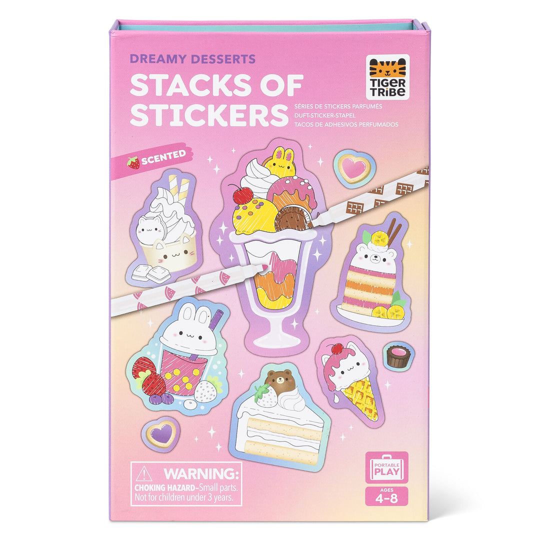 Scented Stacks Of Stickers - Dreamy Desserts