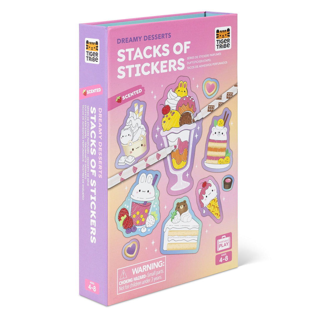 Scented Stacks Of Stickers - Dreamy Desserts