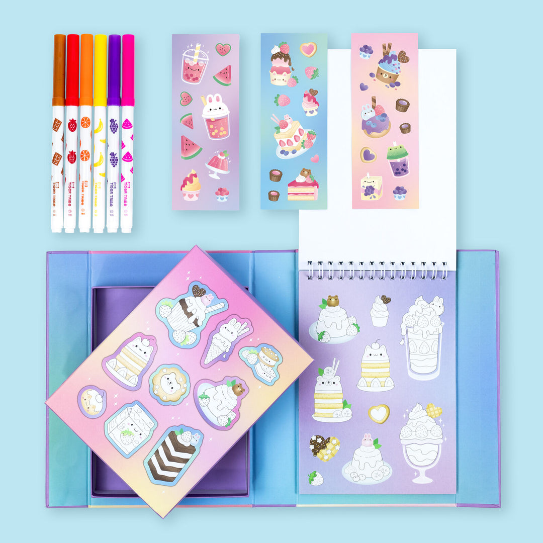 Scented Stacks Of Stickers - Dreamy Desserts