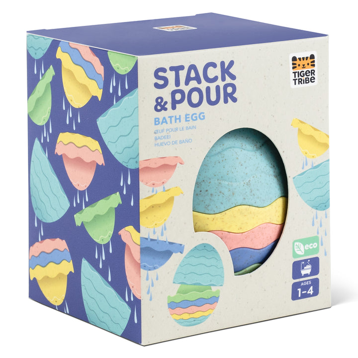 Stack and Pour Bath Egg - Eco