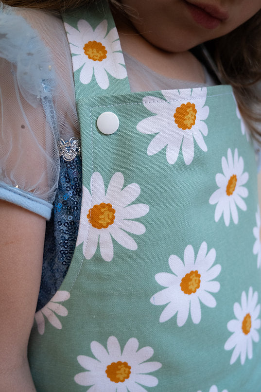 Daisies Children's Waterproof Apron