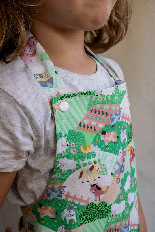 Farm Yard Children's Waterproof Apron