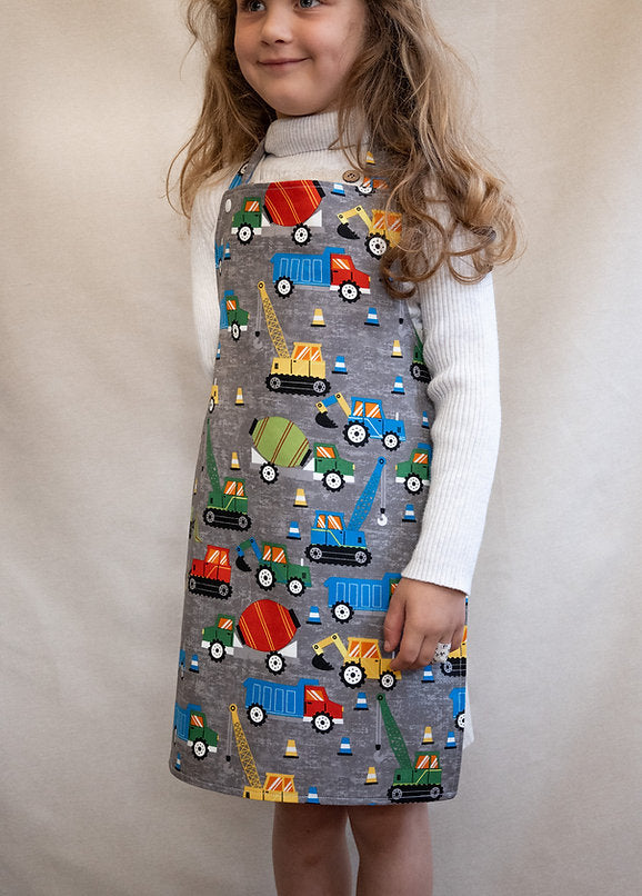 Construction Children's Waterproof Apron