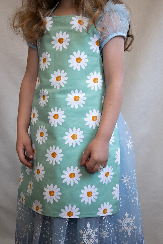 Daisies Children's Waterproof Apron