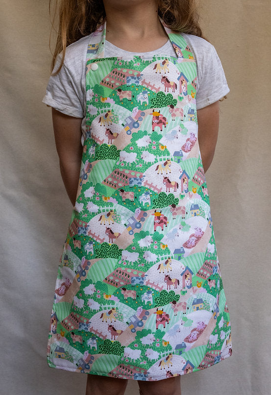 Farm Yard Children's Waterproof Apron