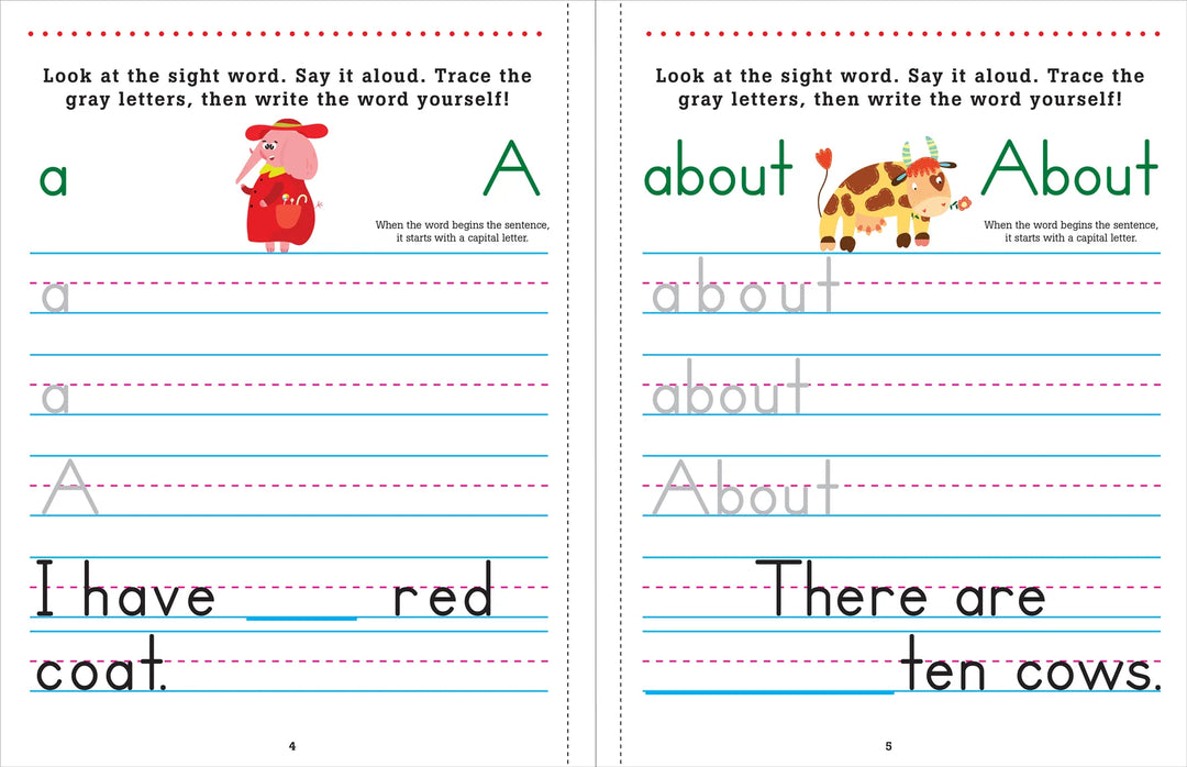 Trace & Learn Sight Words