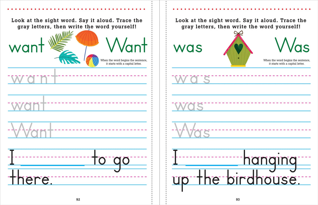 Trace & Learn Sight Words