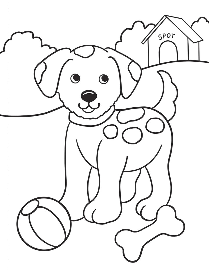 My First Colouring Book - Animals