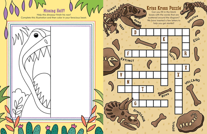 Activity Book - Dinosaur