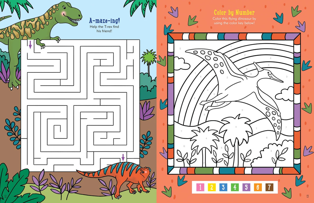 Activity Book - Dinosaur