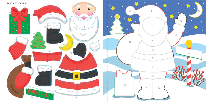 Colour By Sticker - Christmas