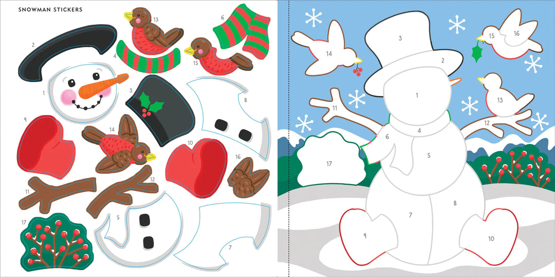 Colour By Sticker - Christmas