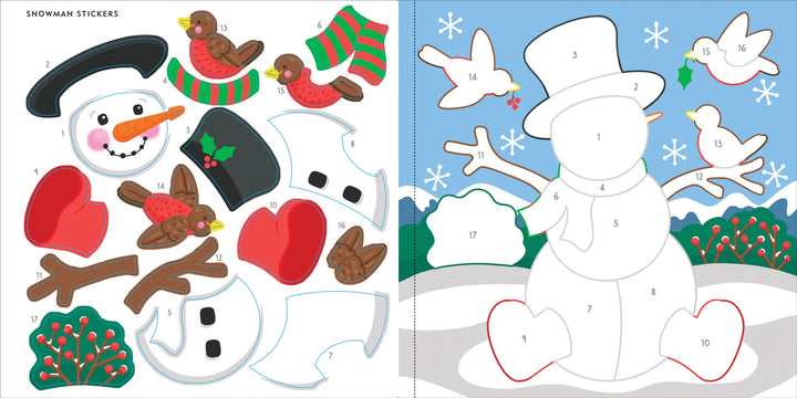 Colour By Sticker - Christmas