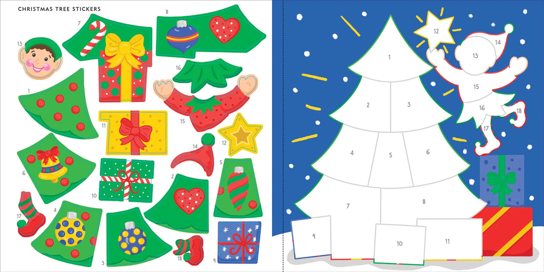 Colour By Sticker - Christmas