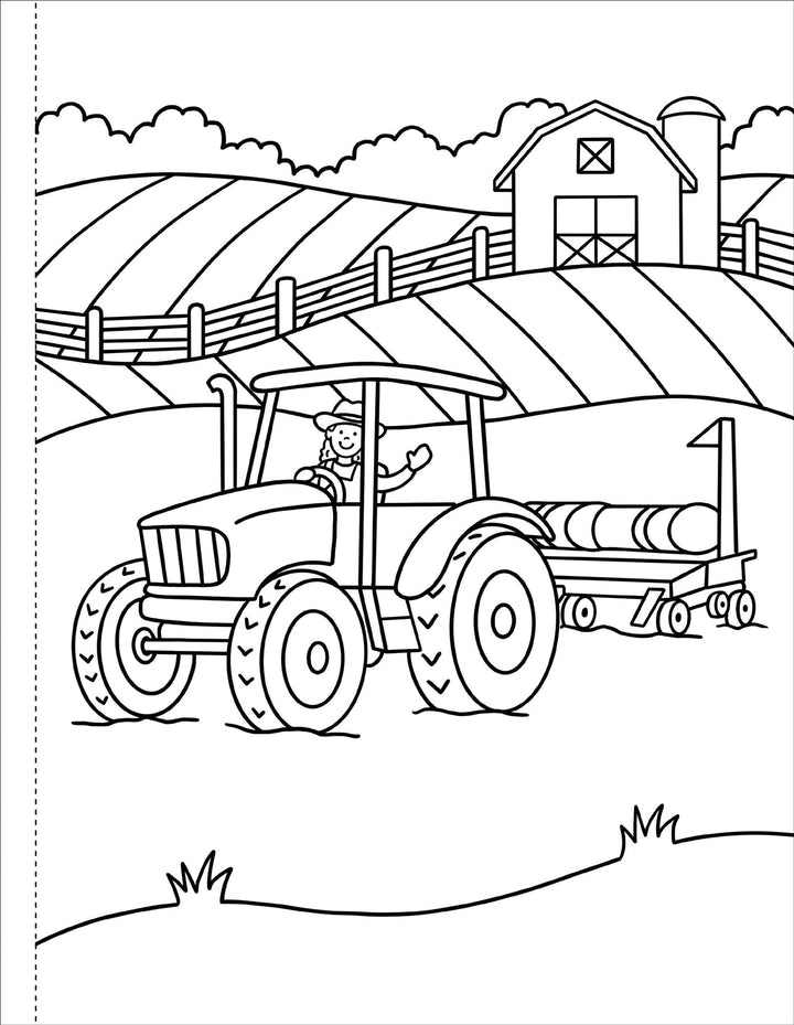 My First Colouring Book - On the Farm