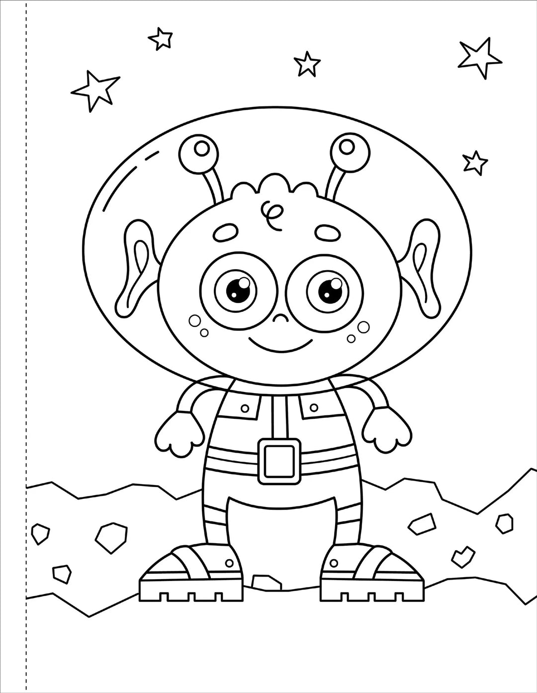 Solar System Coloring Book!