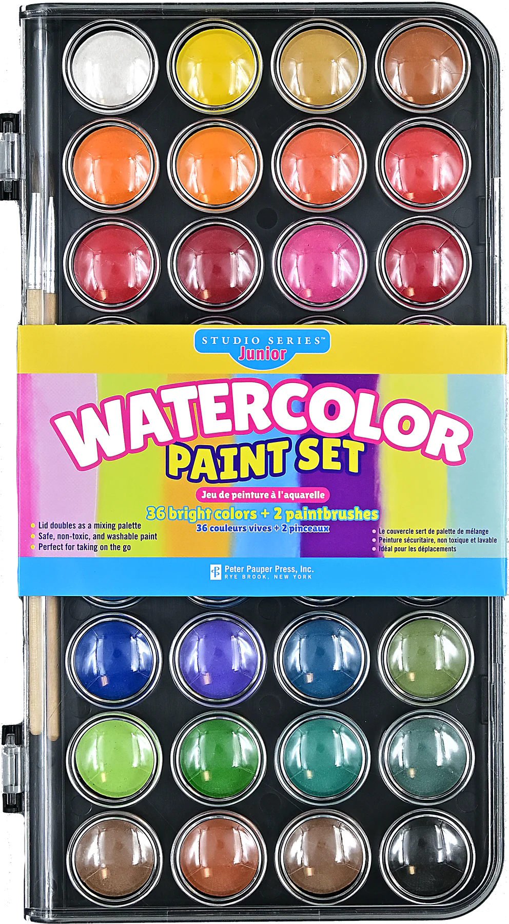 Watercolor Paint Set - 36 Colours