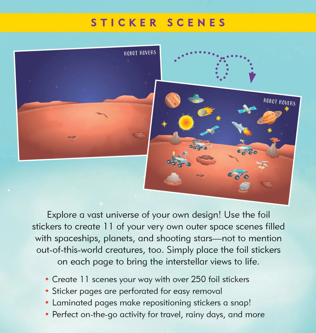 Sticker Scenes - Outer Space