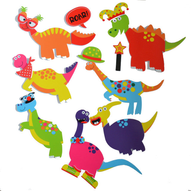 Bath Time Stickers - Dinosaurs