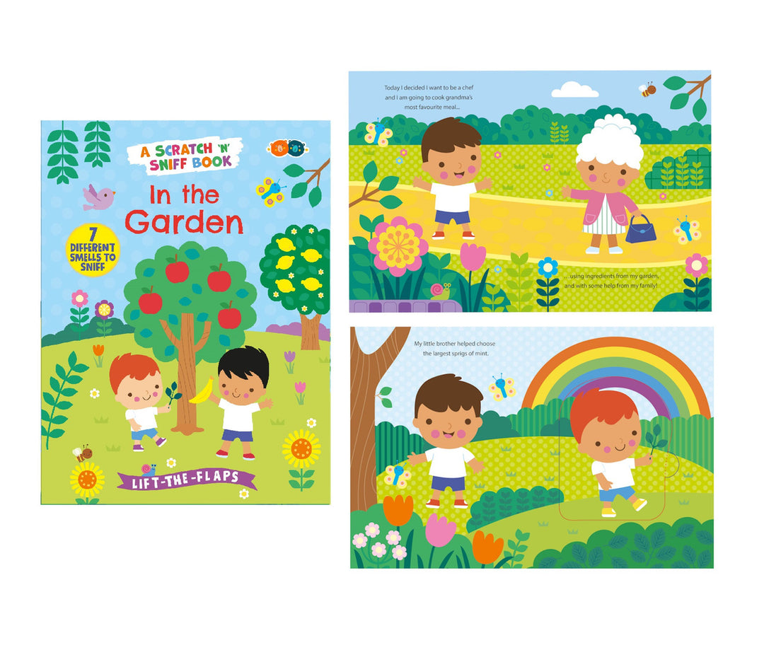 Scratch & Sniff Book - In the Garden