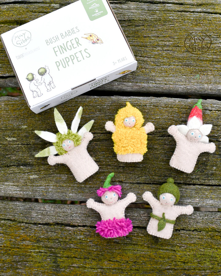 Finger Puppet Set - May Gibbs Bush Babies