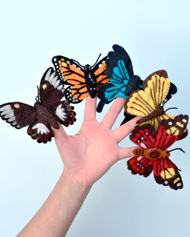 Finger Puppet Set - Butterflies