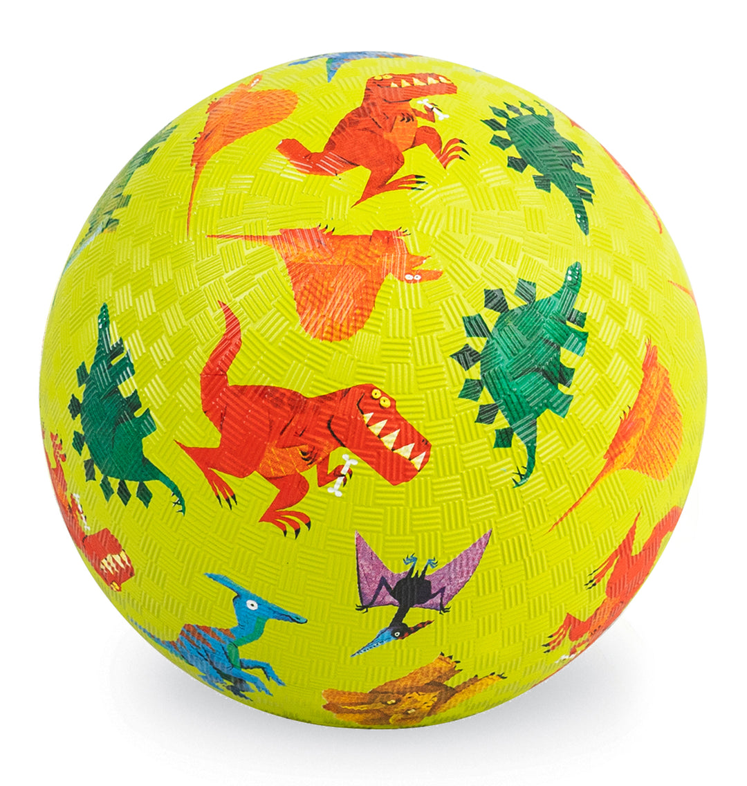 7 Inch Ball - Dinosaurs Green