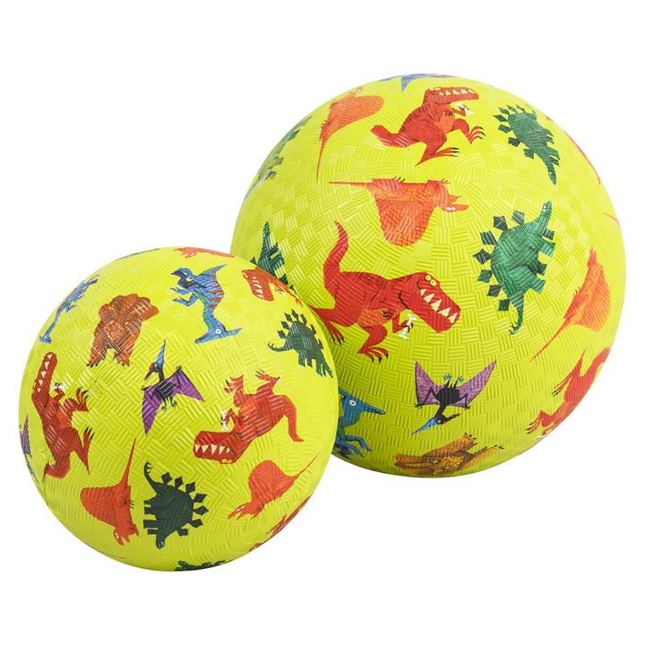 7 Inch Ball - Dinosaurs Green