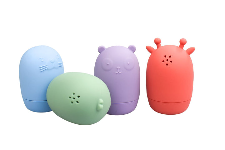 Silicone Safari Splash Animal Pourers