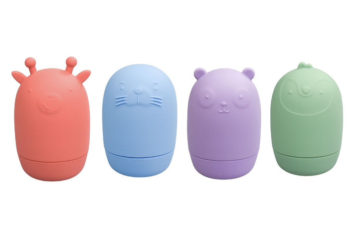 Silicone Safari Splash Animal Pourers