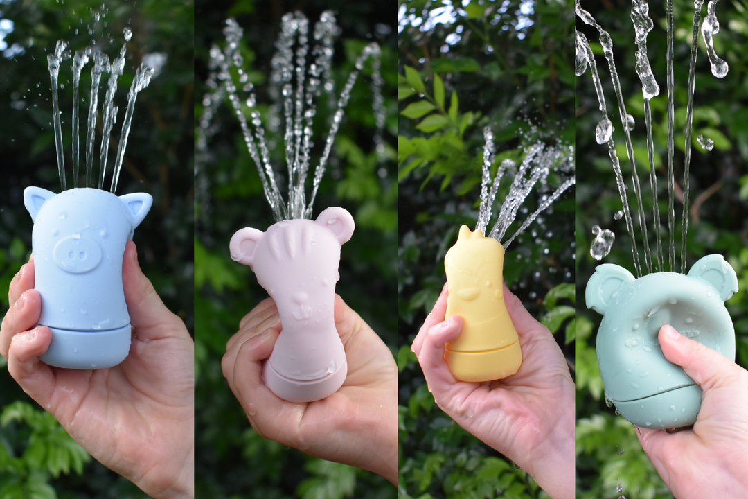 Silicone Brave Beasts Animal Pourers - Pastel