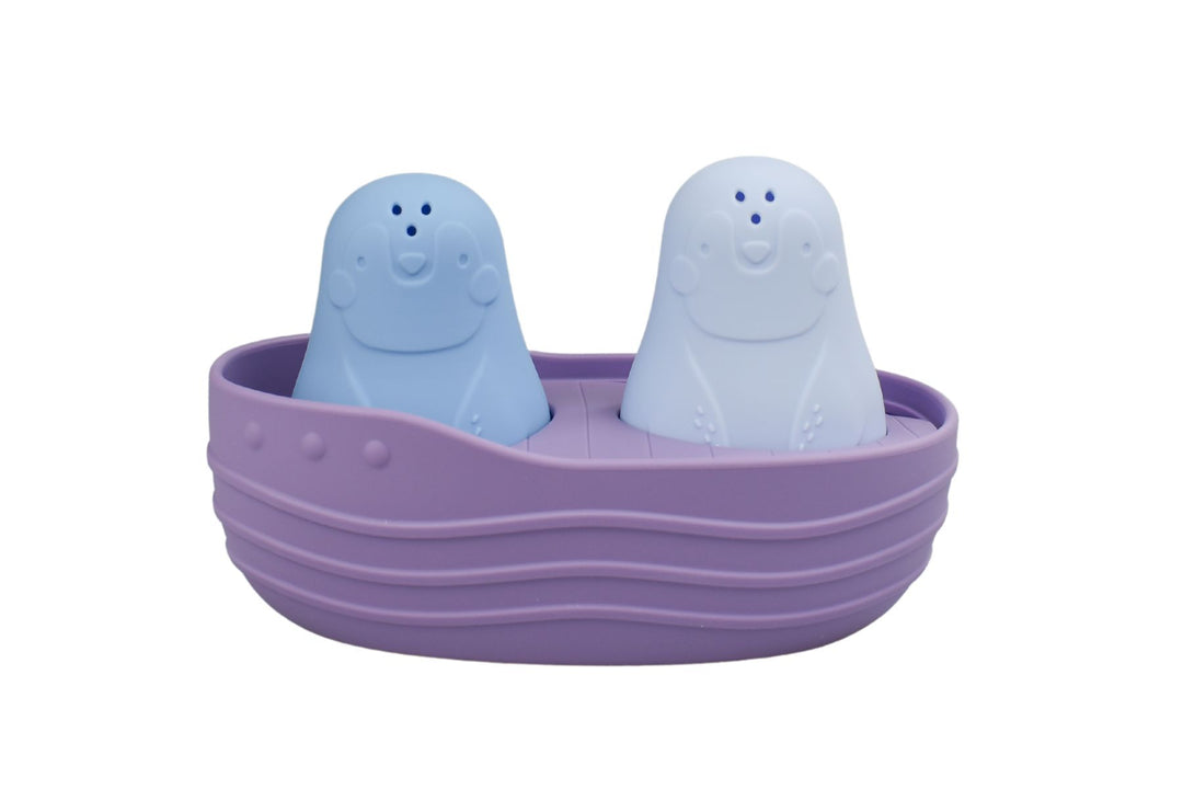 Silicone Bath Boat and Animal Squirter