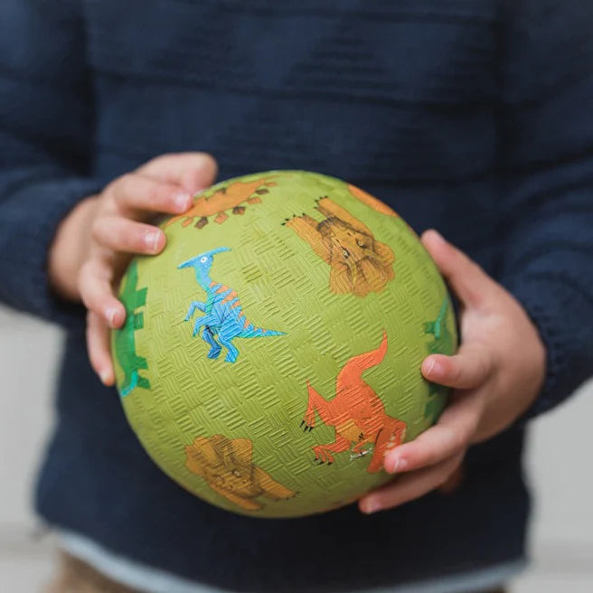 5 inch Ball - Dinosaurs Green