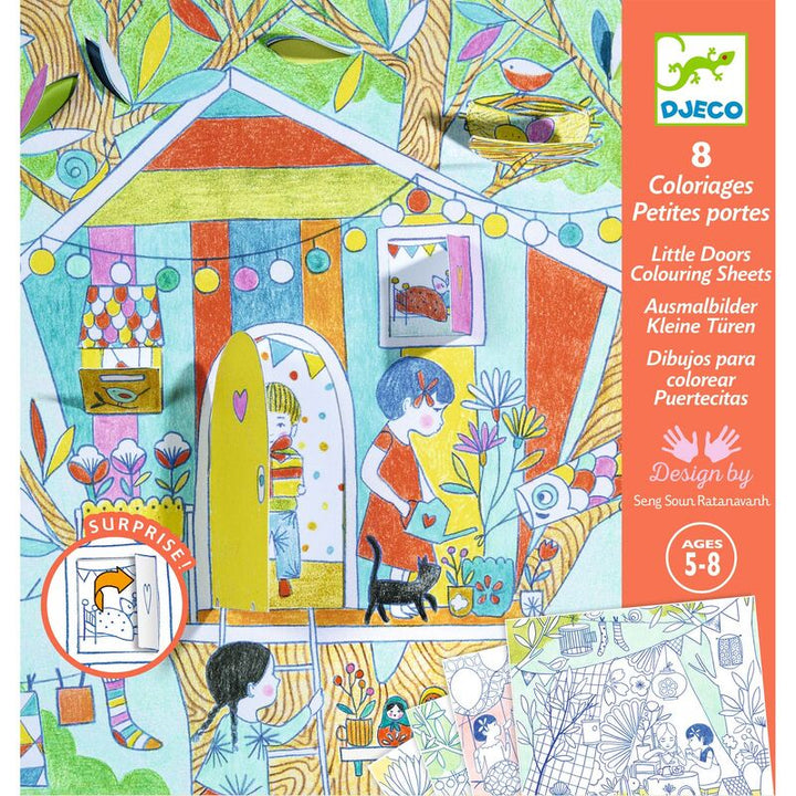 Colouring Surprise Kit - Ninas Play Tent