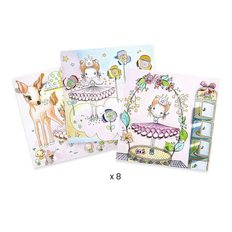 Colouring Surprise Kit - Pupis Little Doors