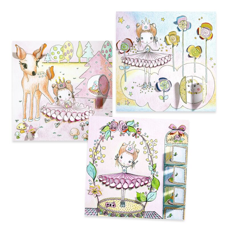 Colouring Surprise Kit - Pupis Little Doors