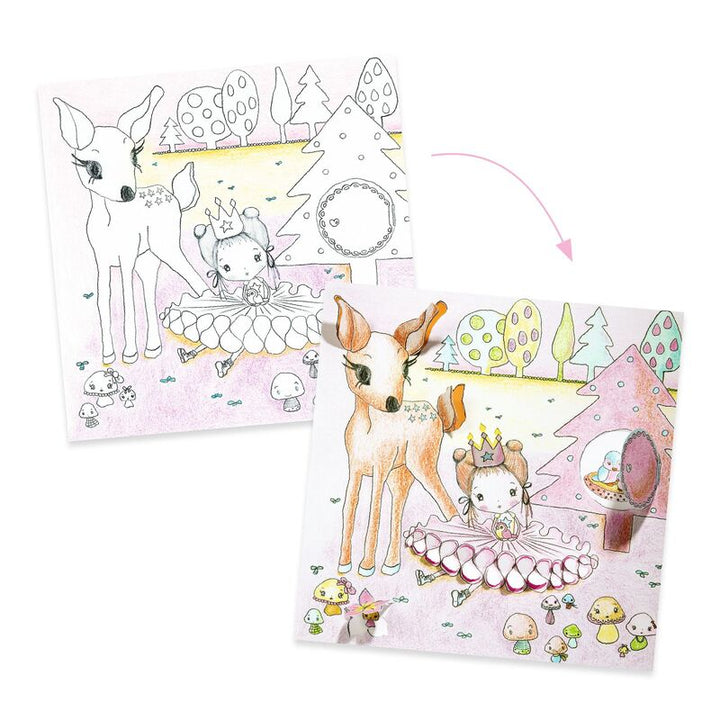 Colouring Surprise Kit - Pupis Little Doors