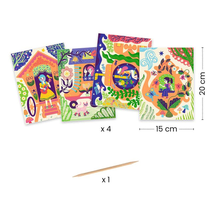 Scratch Cards - Wacky Houses