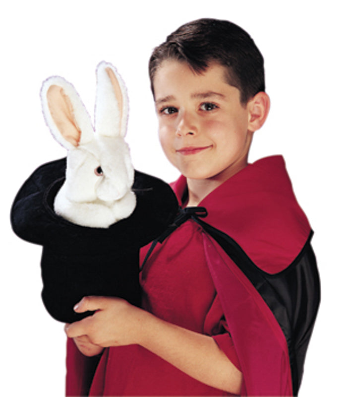 Hand Puppet - Rabbit In The Hat